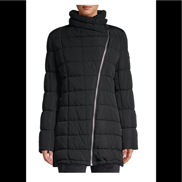 calvin klein classic quilted jacket